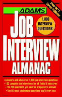 The Adams job interview almanac.