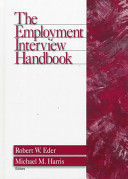 The employment interview handbook /