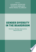 Gender diversity in the boardroom.