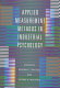 Applied measurement methods in industrial psychology /