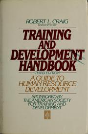 Training and development handbook : a guide to human resource development /