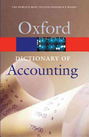 A dictionary of accounting /