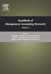 Handbook of management accounting research.