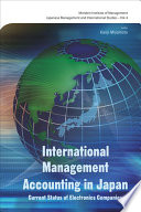 International management accounting in Japan : current status of electronics companies /