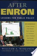 After Enron : lessons for public policy /