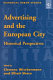 Advertising and the European city : historical perspectives /