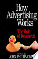 How advertising works : the role of research /