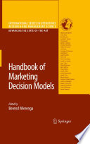 Handbook of marketing decision models /