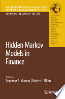 Hidden Markov models in finance /