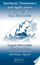 Stochastic dominance and applications to finance, risk and economics /