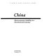 China : macroeconomic stability in a decentralized economy.