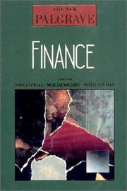 Finance : the New Palgrave /