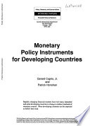 Monetary policy instruments for developing countries /