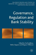 Governance, regulation and bank stability /