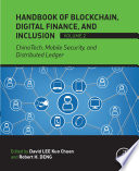 Handbook of blockchain, digital finance, and inclusion.