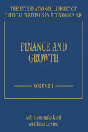 Finance and growth /