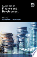 Handbook of finance and development /