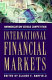 International financial markets : harmonization versus competition /