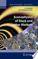 Econophysics of stock and other markets : proceedings of the Econophys-Kolkata II /