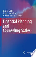 Financial planning and counseling scales /