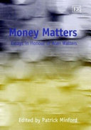 Money matters : essays in honour of Alan Walters /