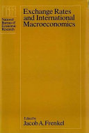 Exchange rates and international macroeconomics /