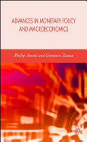 Advances in monetary policy and macroeconomics /