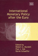 International monetary policy after the euro /