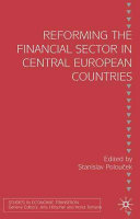 Reforming the financial sector in Central European countries /