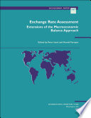 Exchange rate assessment : extensions of the macroeconomic balance approach /