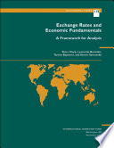 Exchange rates and economic fundamentals : a framework for analysis /