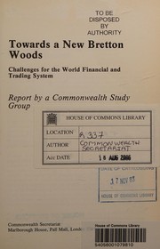 Towards a new Bretton Woods : challenges for the world financial and trading system : report /