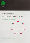 G7 current account imbalances : sustainability and adjustment /
