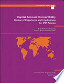 Capital account convertibility : review of experience and implications for IMF policies /