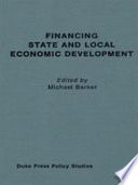 Financing state and local economic development /