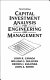 Capital investment analysis for engineering and management  /
