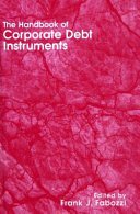 The handbook of corporate debt instruments /