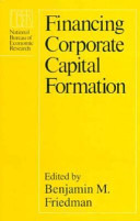 Financing corporate capital formation /