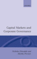 Capital markets and corporate governance /