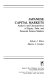 Japanese capital markets : analysis and characteristics of equity, debt, and financial futures markets /