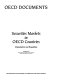 Securities markets in OECD countries : organisation and regulation.