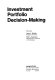 Investment portfolio decision-making,