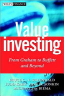 Value investing : from Graham to Buffet and beyond /