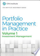 Portfolio Management in Practice, Volume 1 : Investment Management.