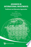 Advance$ in international inve$tment$ : traditional and alternative approaches /