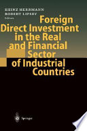 Foreign direct investment in the real and financial sector of industrial countries /