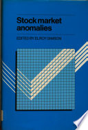 Stock market anomalies /