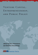 Venture capital, entrepreneurship, and public policy /