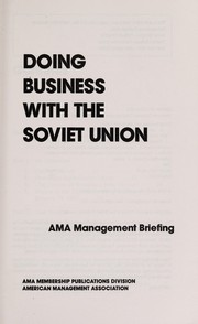 Doing business with the Soviet Union.