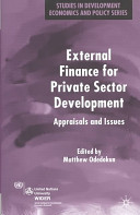 External finance for private sector development : appraisals and issues /